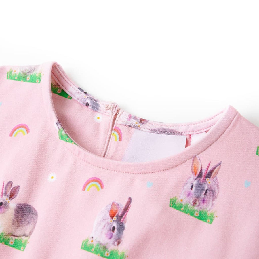 Kinderjurk 104 lichtroze 104