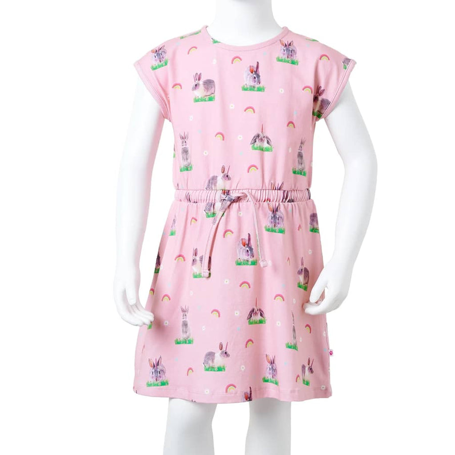 Kinderjurk 104 lichtroze 104