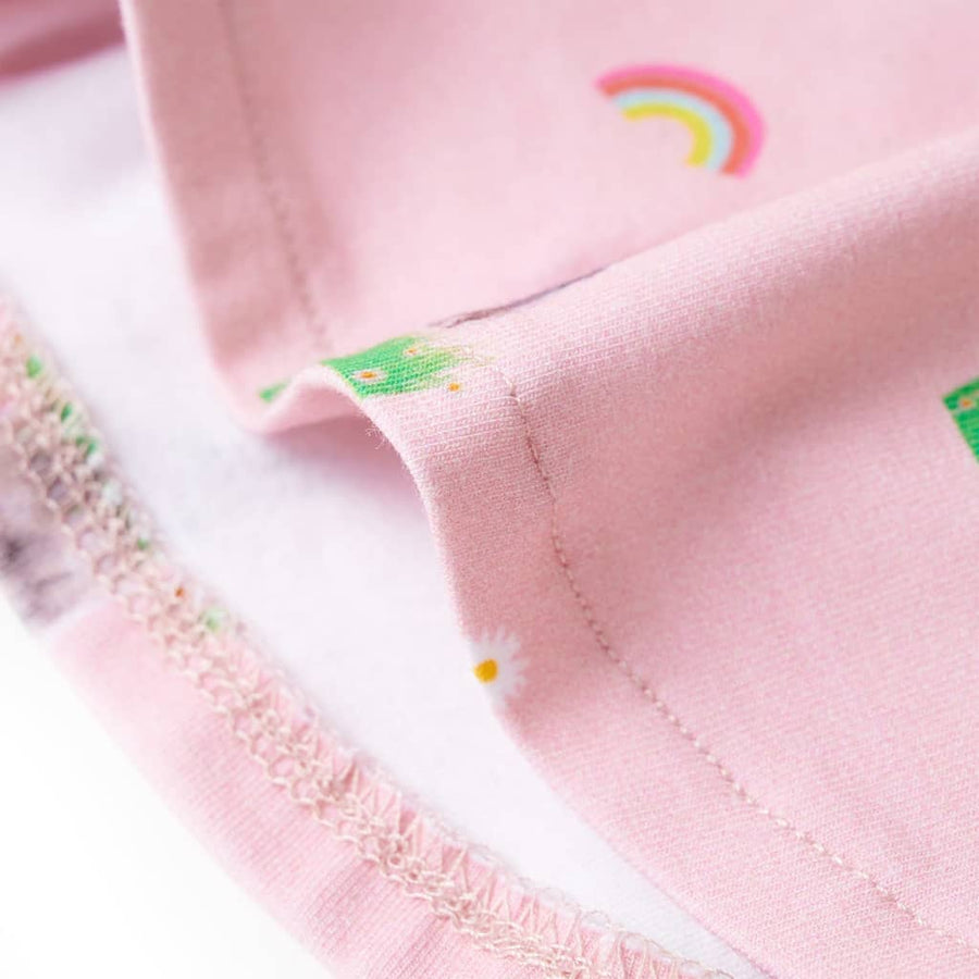Kindershorts met trekkoord 128 lichtroze 128