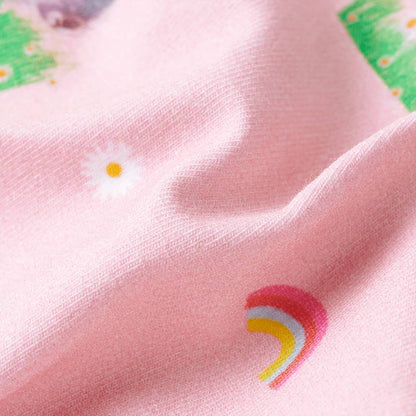 Kindershorts met trekkoord 128 lichtroze 128
