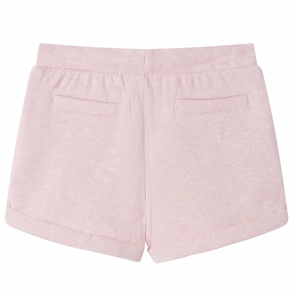 Kindershorts met trekkoord 116 gemengd lichtroze Roze