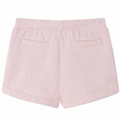 Kindershorts met trekkoord 116 gemengd lichtroze Roze