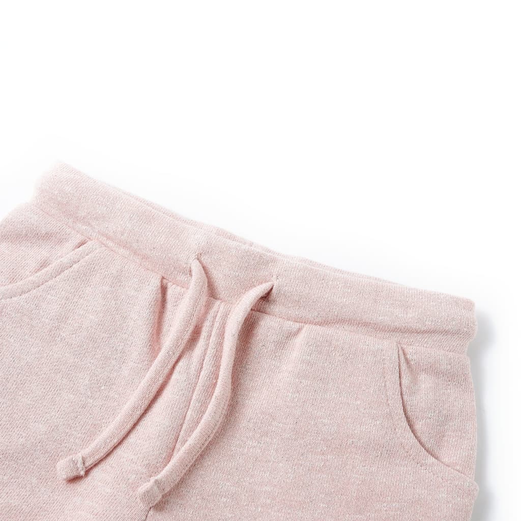 Kindershorts met trekkoord 116 gemengd lichtroze Roze
