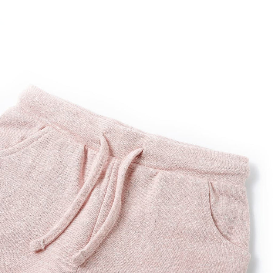 Kindershorts met trekkoord 116 gemengd lichtroze Roze