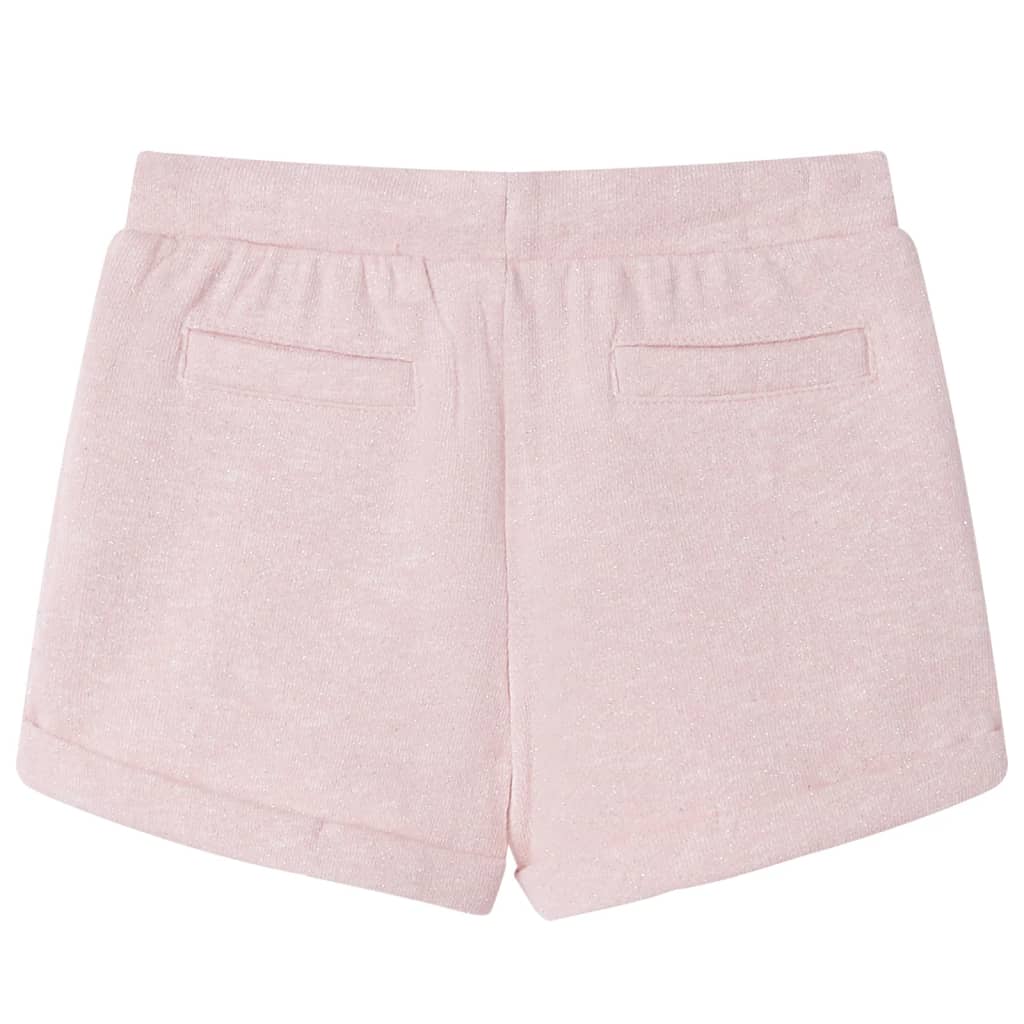 Kindershorts met trekkoord 128 gemengd lichtroze Roze