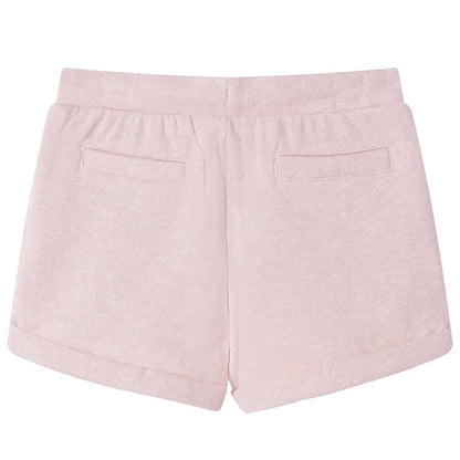 Kindershorts met trekkoord 128 gemengd lichtroze Roze