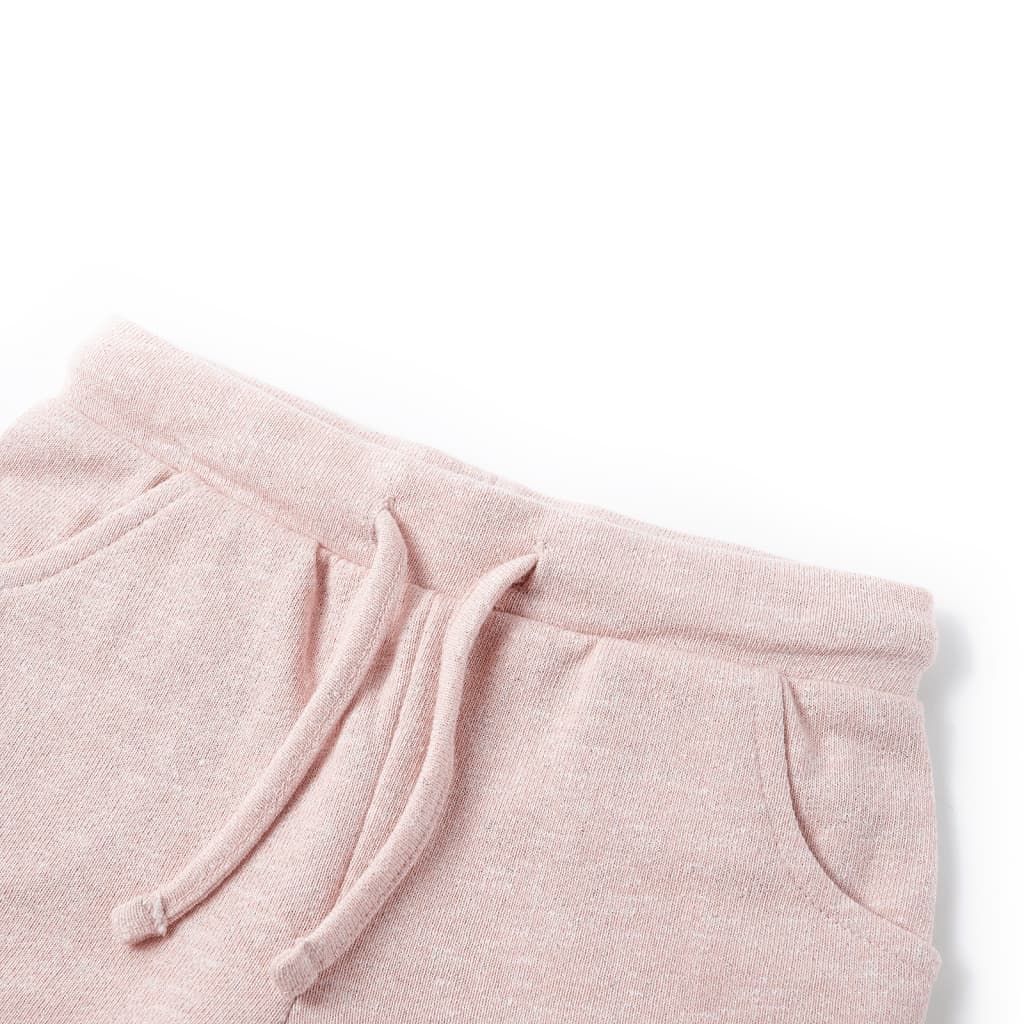 Kindershorts met trekkoord 128 gemengd lichtroze Roze