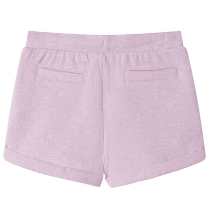 Kindershorts met trekkoord 116 gemengd lila Lila