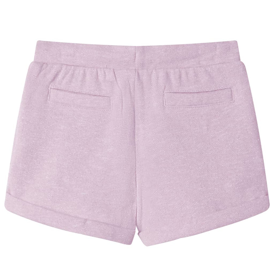 Kindershorts met trekkoord 116 gemengd lila Lila
