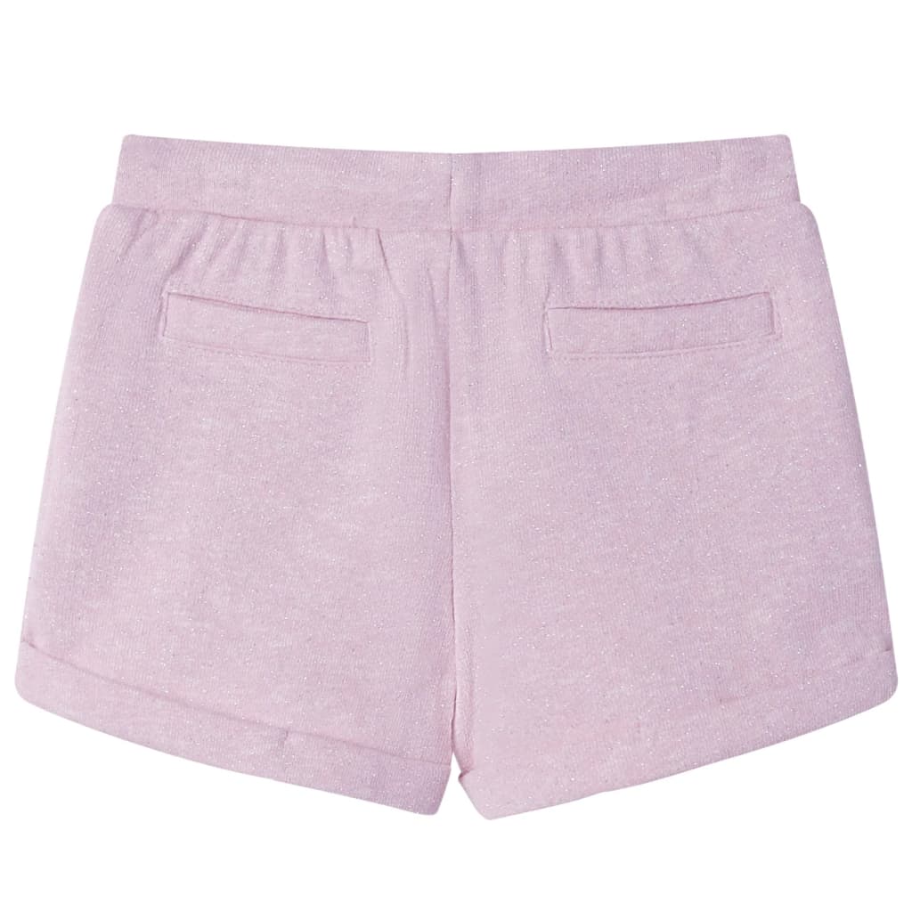 Kindershorts met trekkoord 128 gemengd lila Lila