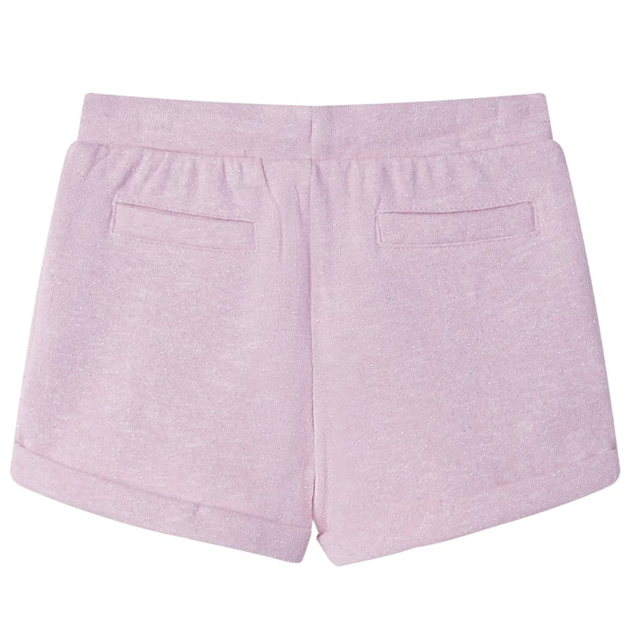 Kindershorts met trekkoord 128 gemengd lila Lila