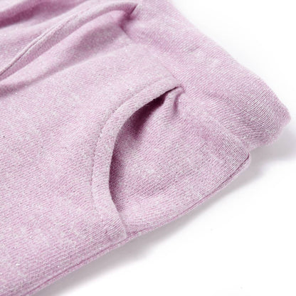 Kindershorts met trekkoord 128 gemengd lila Lila