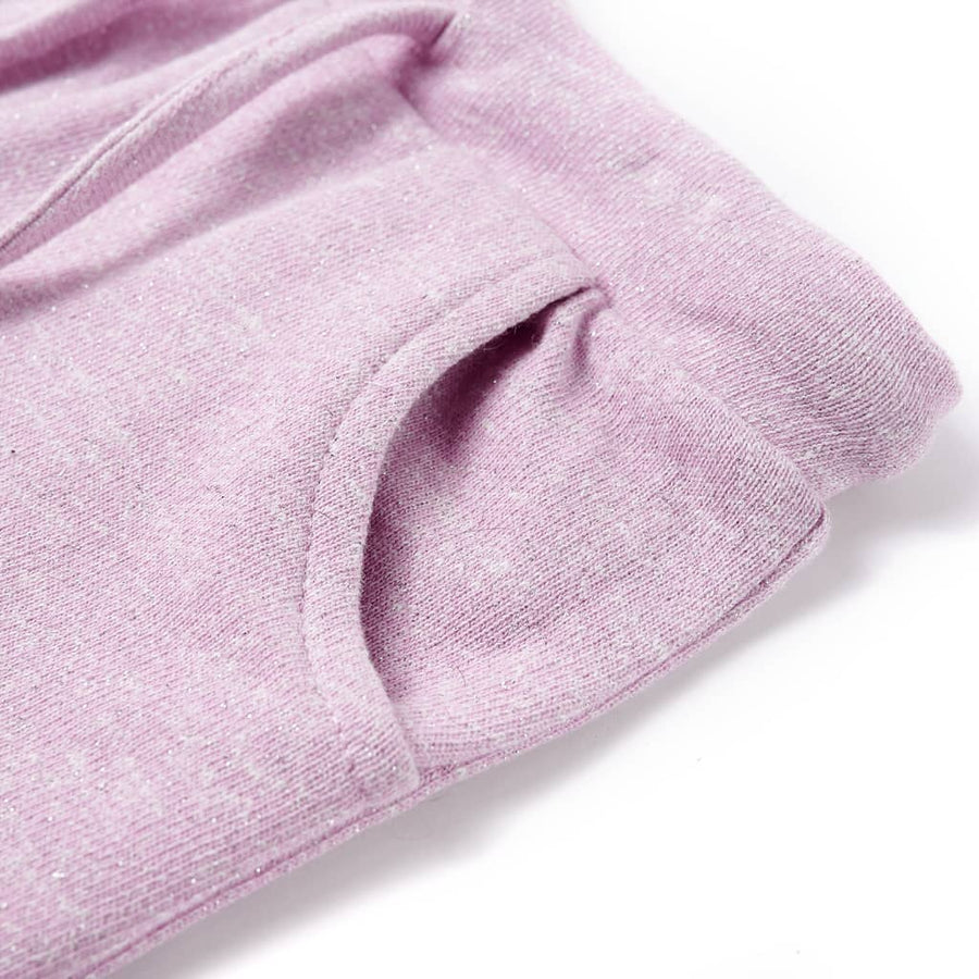 Kindershorts met trekkoord 128 gemengd lila Lila