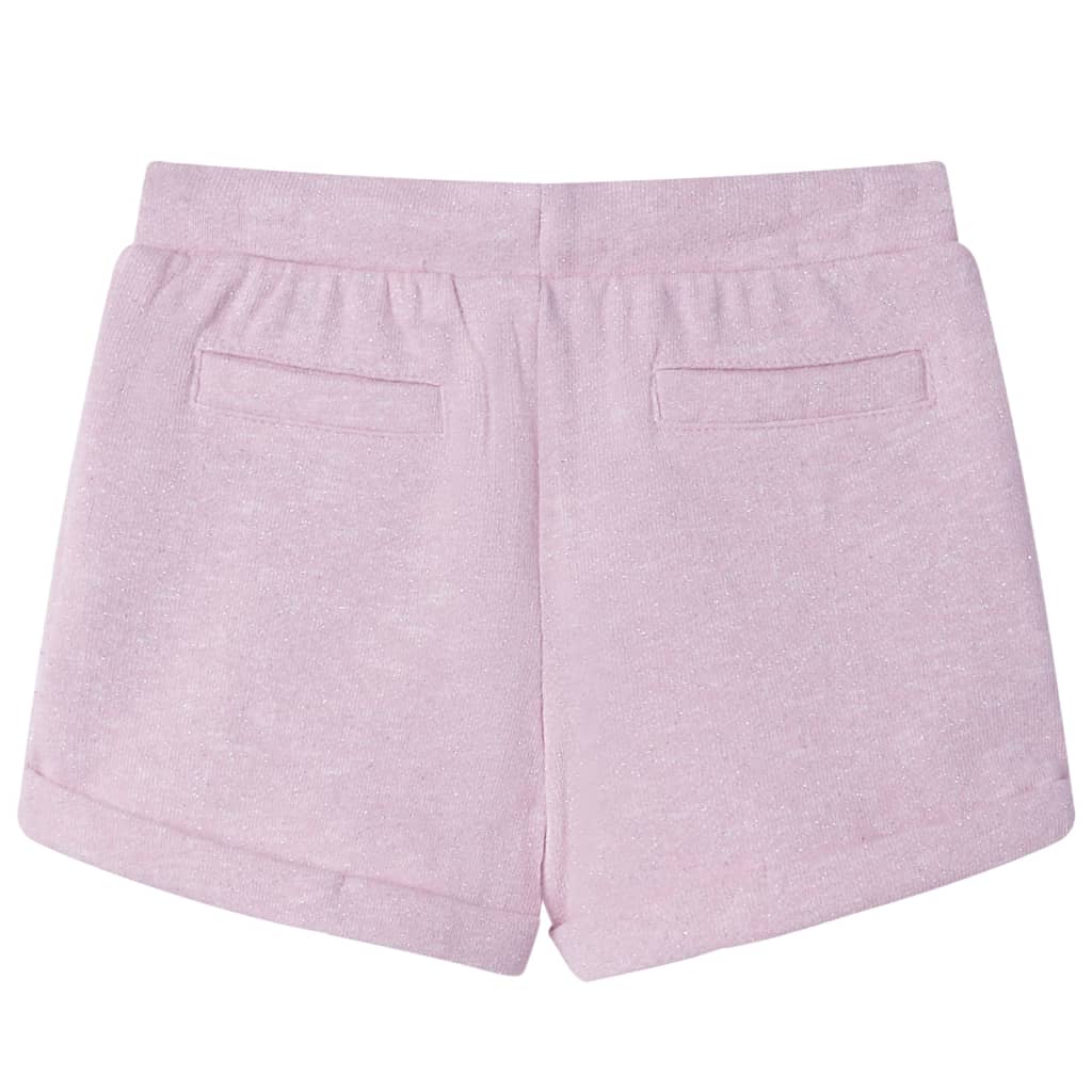 Kindershorts met trekkoord 140 gemengd lila Lila