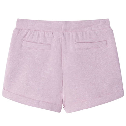 Kindershorts met trekkoord 140 gemengd lila Lila
