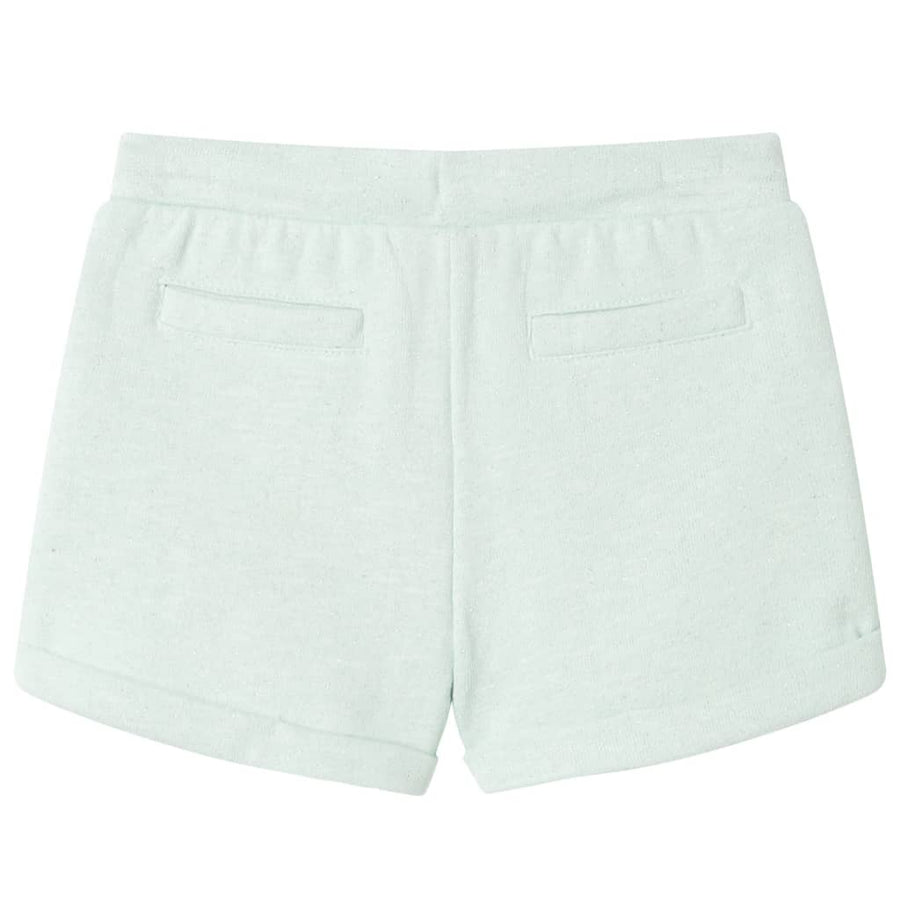 Kindershorts met trekkoord 116 gemengd lichtmintkleurig Mintgroen 116