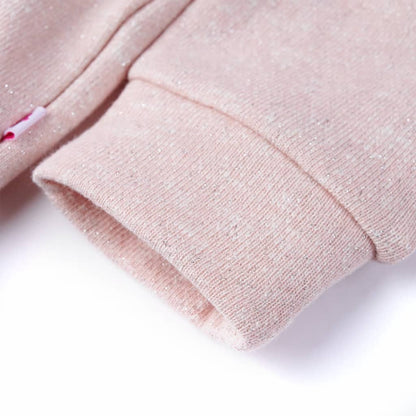 Kindervest met capuchon en rits 104 gemengd lichtroze Roze 104