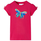 Kids' shirt 104 bright pink