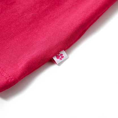 Kindershirt 104 felroze Felroze 104