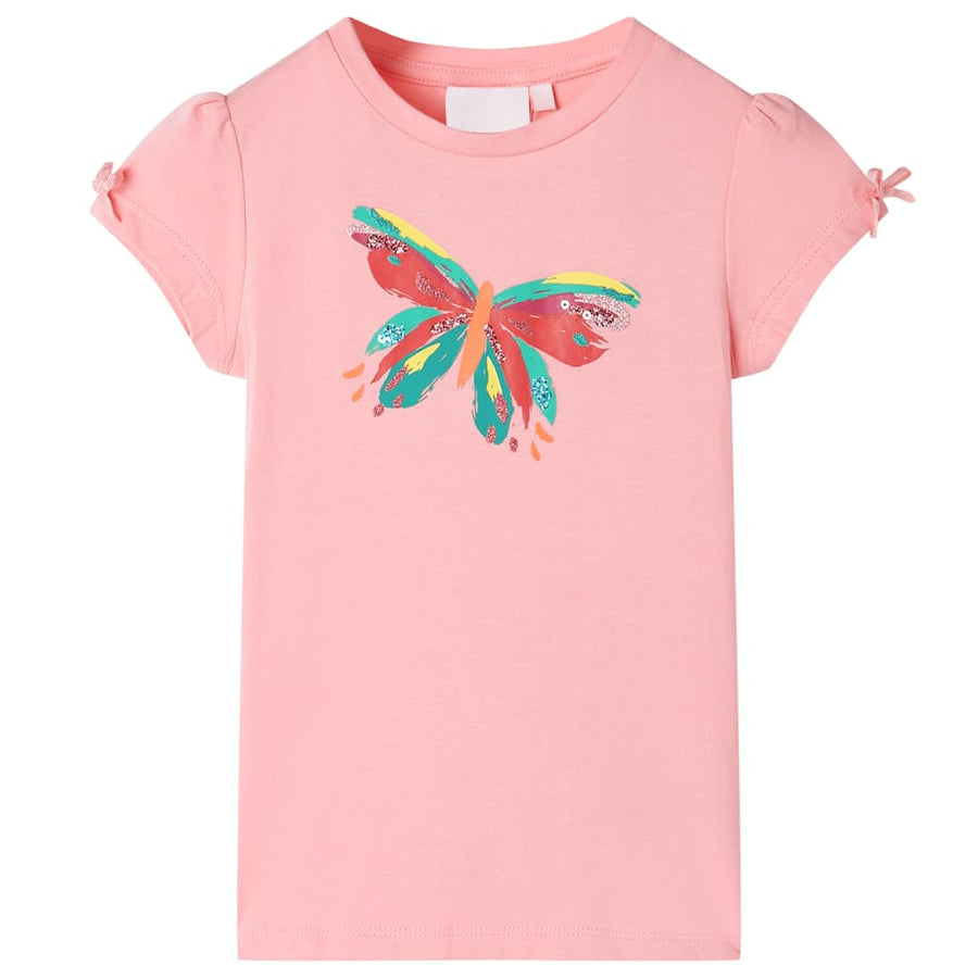 Kindershirt 104 roze Roze 104
