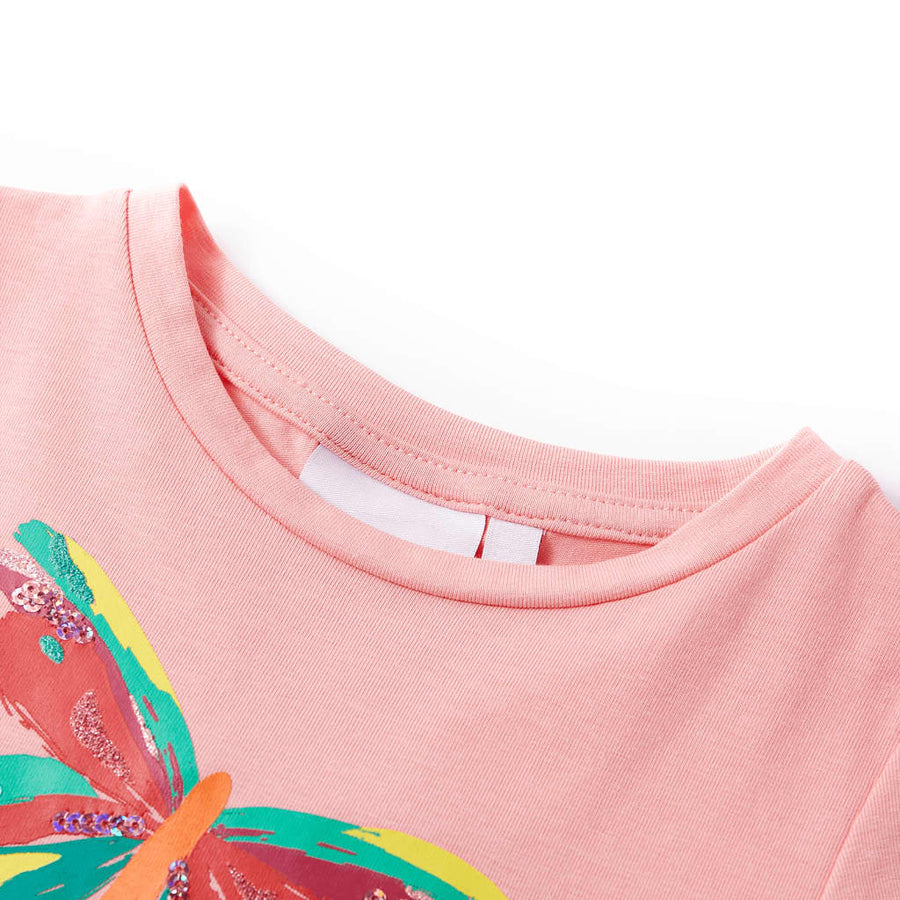 Kindershirt 104 roze Roze 104