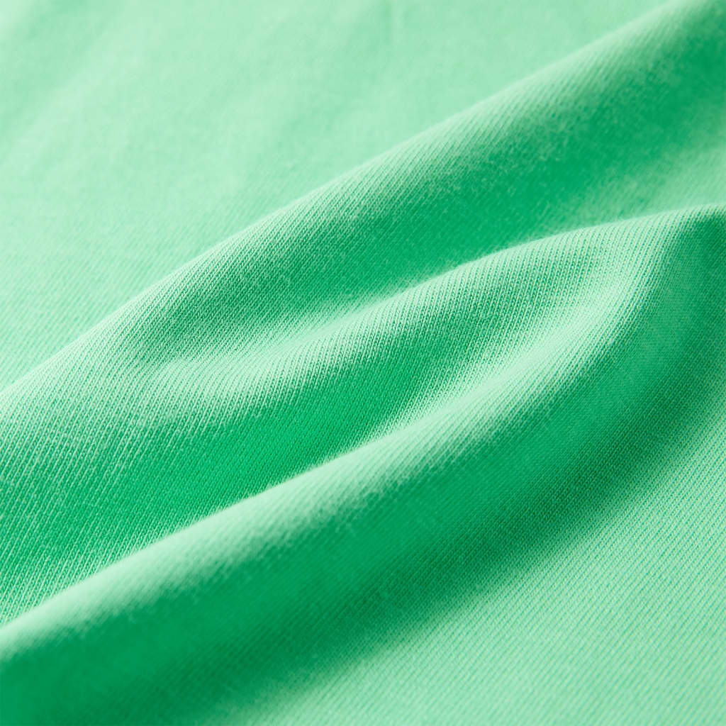 Kindershirt 104 lichtgroen Groen