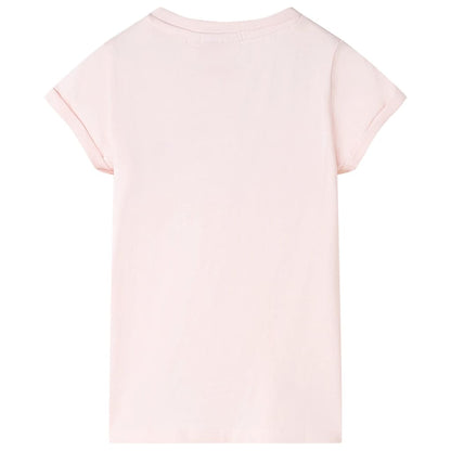 Kindershirt 92 zachtroze Roze 92