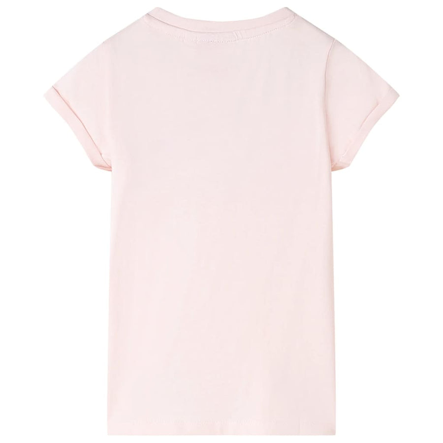 Kindershirt 92 zachtroze Roze 92