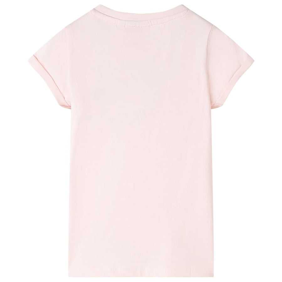 Kindershirt 140 zachtroze Roze