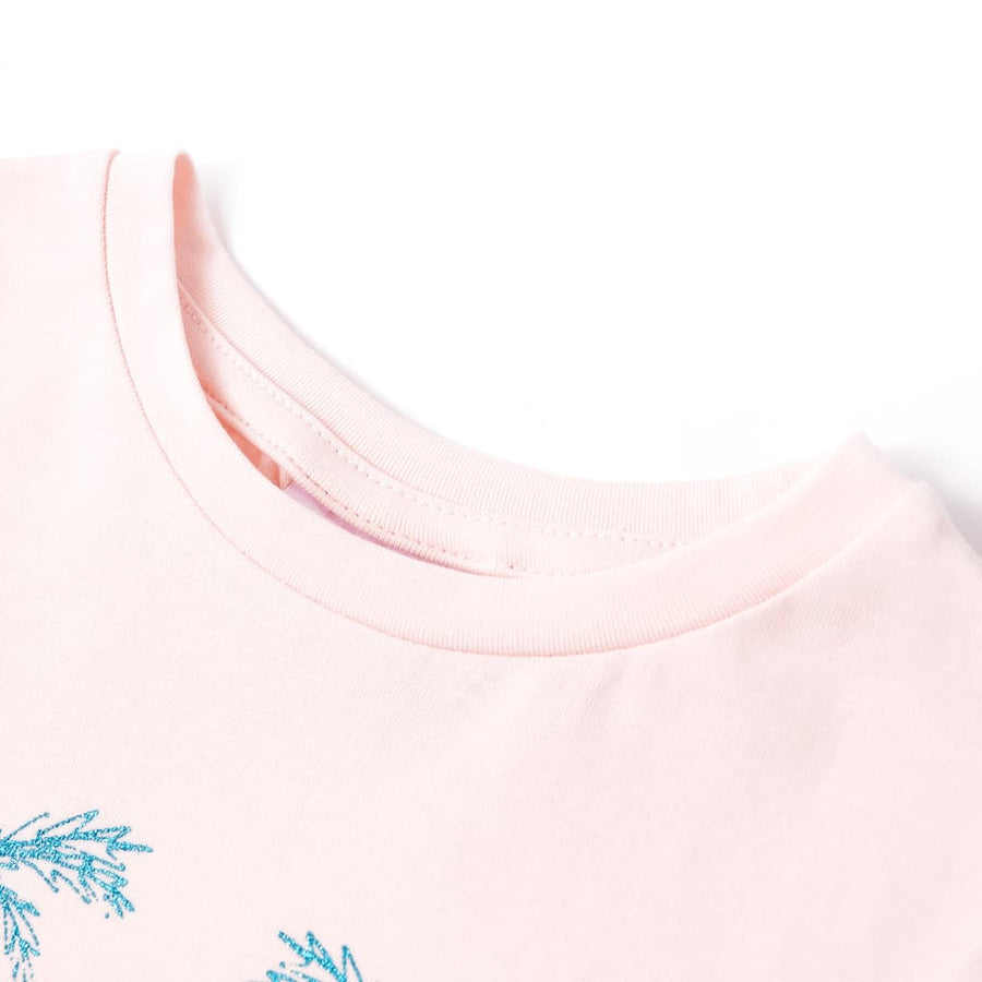 Kindershirt 140 zachtroze Roze