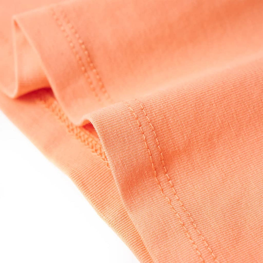 Kindershirt 140 perzikkleurig Perzik