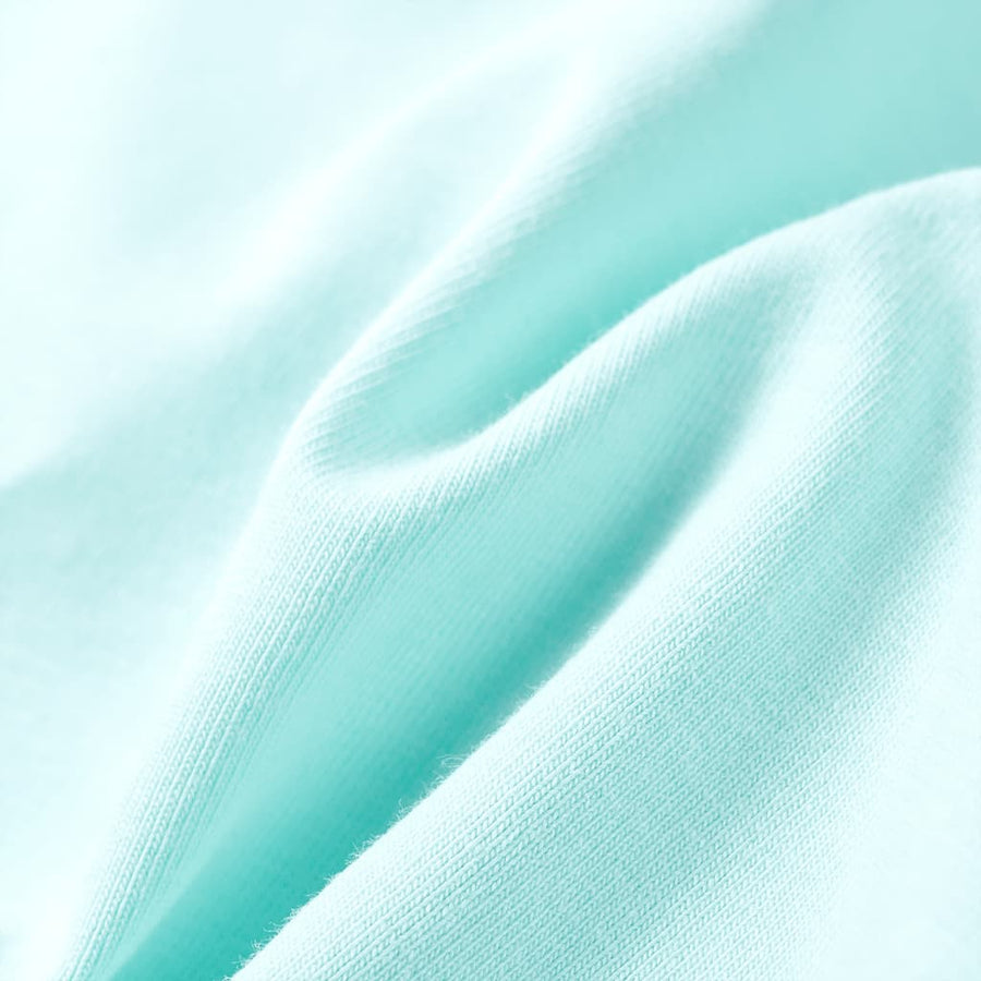 Kindershirt 128 lichtzeeblauw Aqua 128
