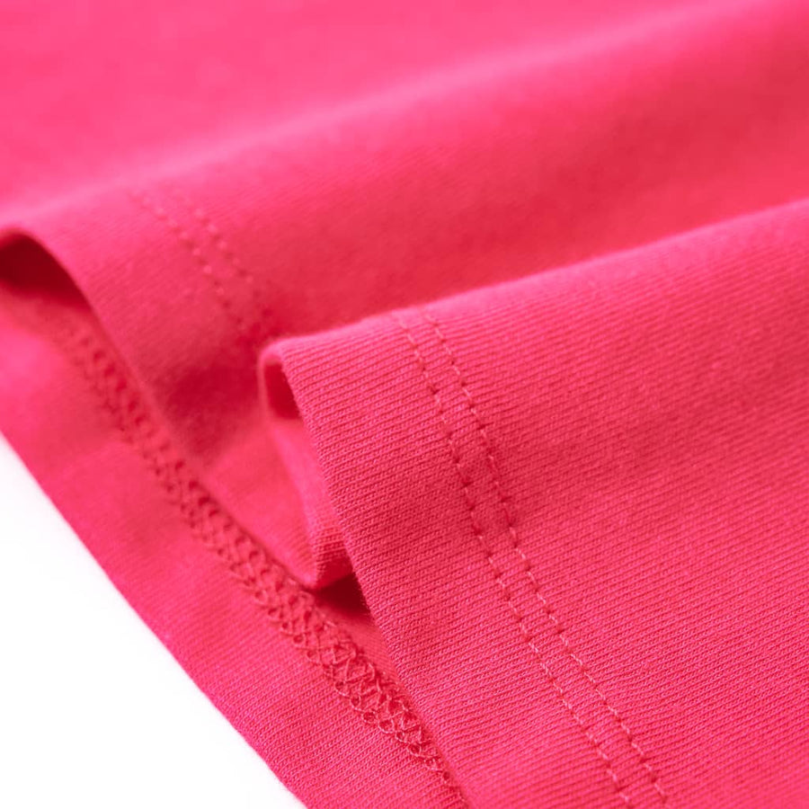 Kindershirt 116 felroze Roze