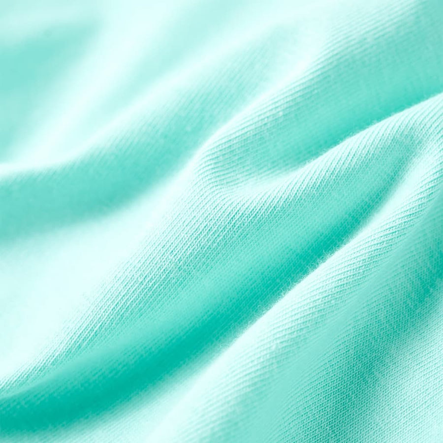 Kindershirt 128 lichtmint Mintgroen