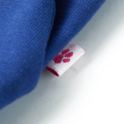 Kinderbroek met wijde pijpen 116 kobaltblauw Blauw 116