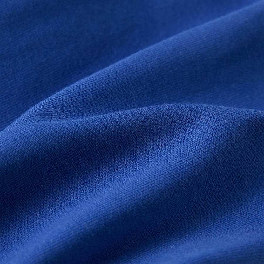 Kinderbroek met wijde pijpen 128 kobaltblauw Blauw 128