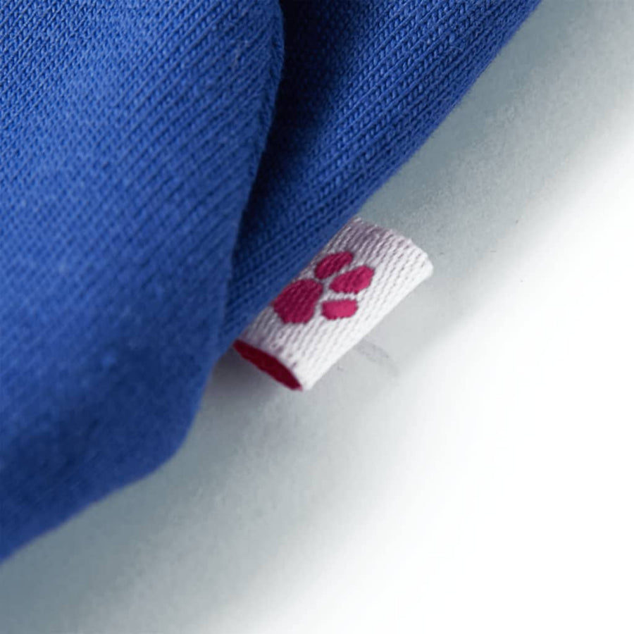 Kinderbroek met wijde pijpen 140 kobaltblauw Blauw