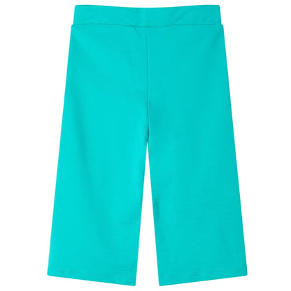 Kinderbroek met wijde pijpen 116 mintkleurig Mintgroen 116