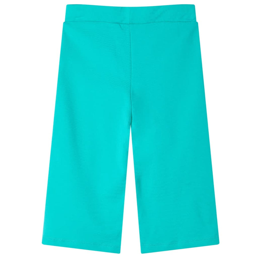 Kinderbroek met wijde pijpen 116 mintkleurig Mintgroen 116