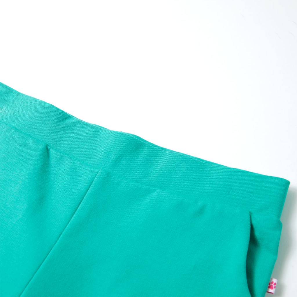 Kinderbroek met wijde pijpen 116 mintkleurig Mintgroen 116