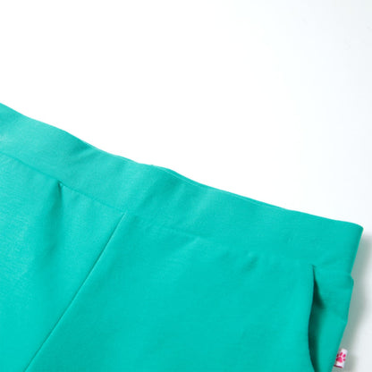 Kinderbroek met wijde pijpen 116 mintkleurig Mintgroen 116