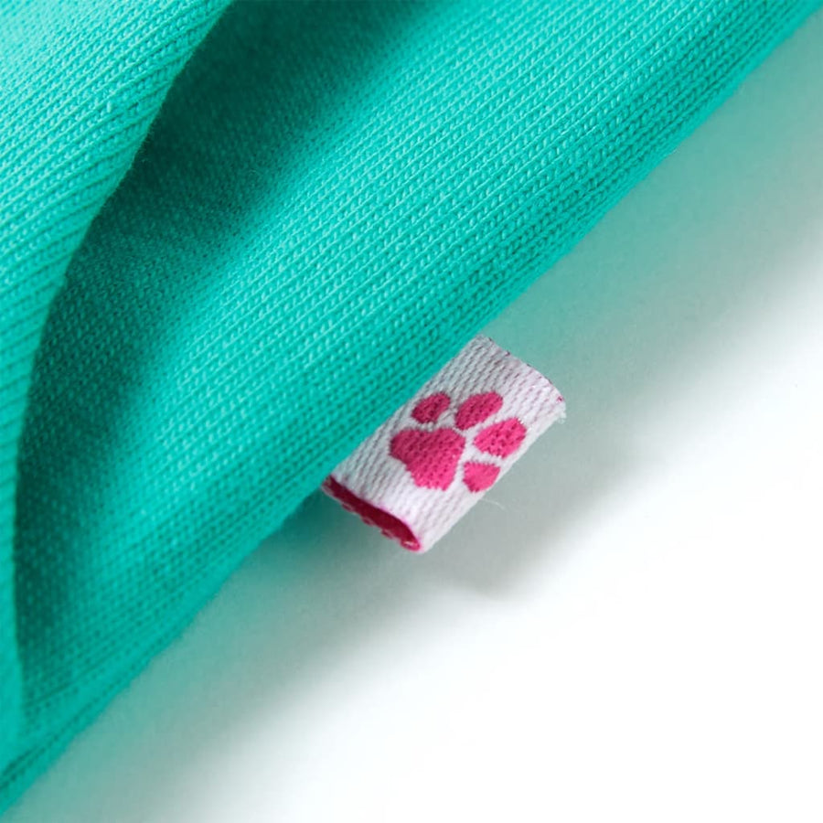 Kinderbroek met wijde pijpen 116 mintkleurig Mintgroen 116
