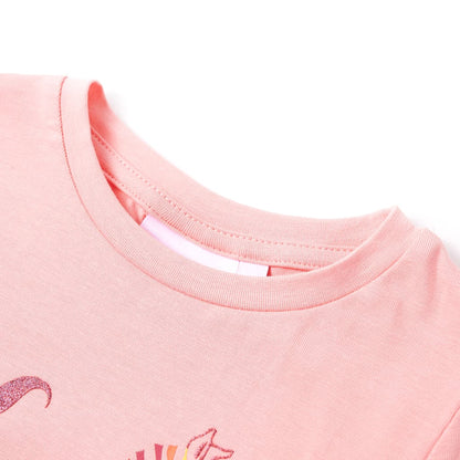 Kindershirt 104 roze Roze