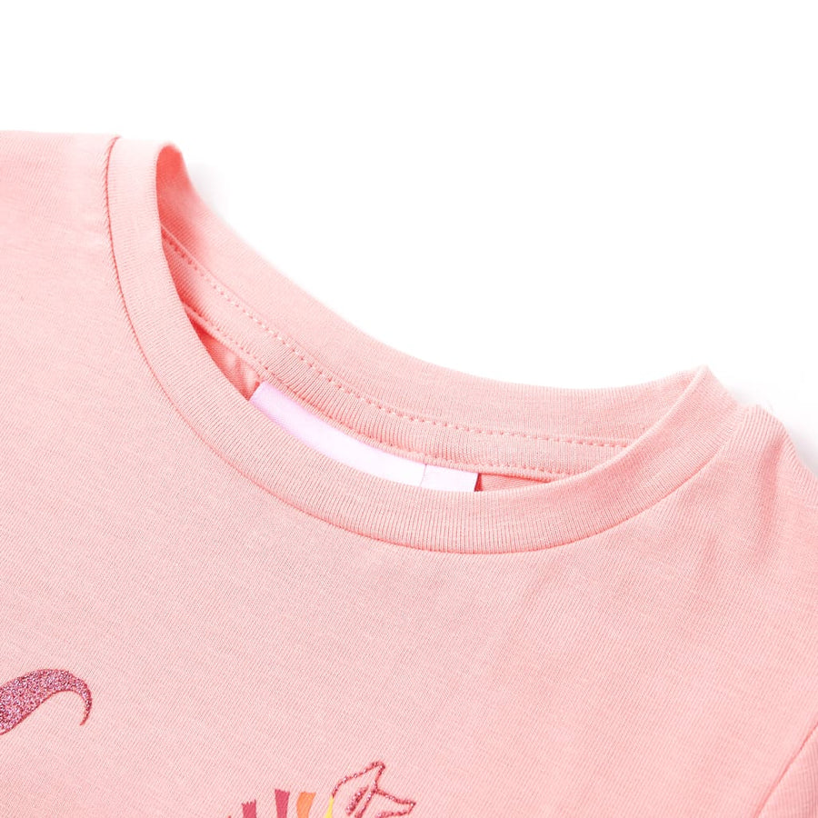 Kindershirt 104 roze Roze