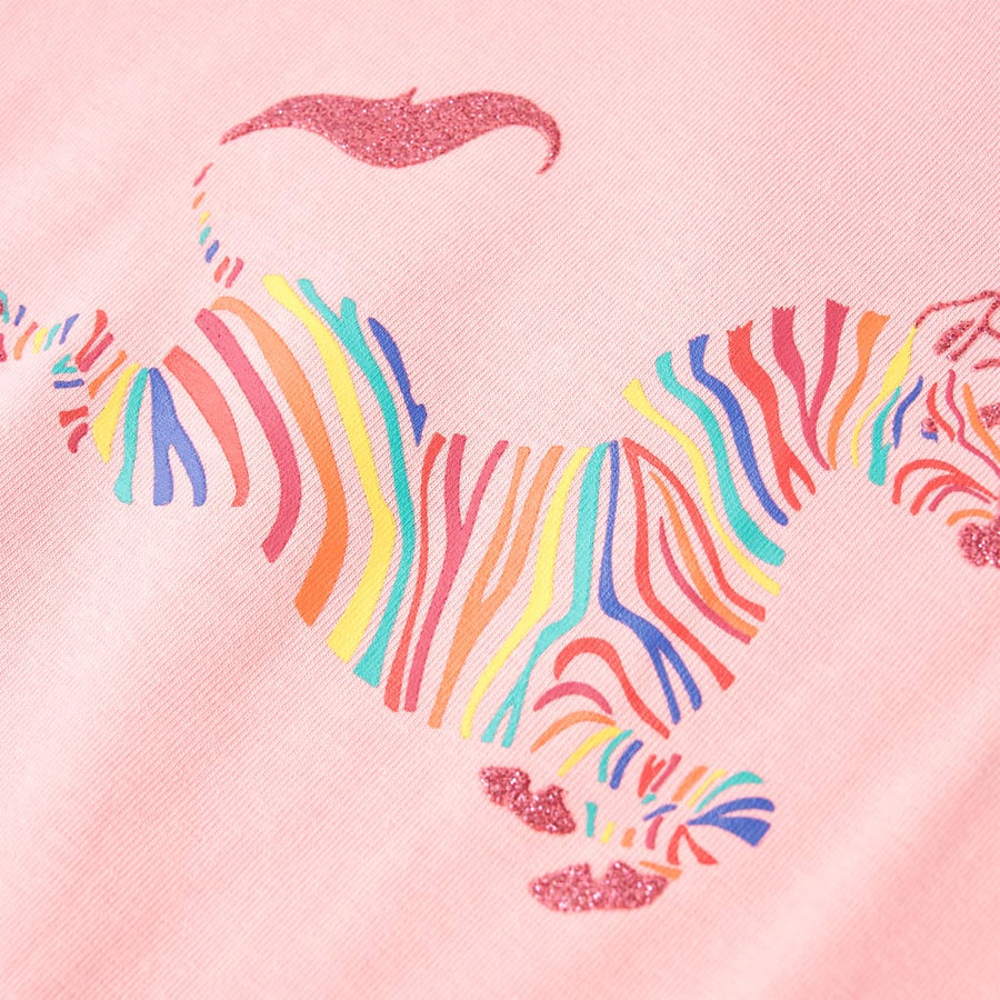 Kindershirt 104 roze Roze