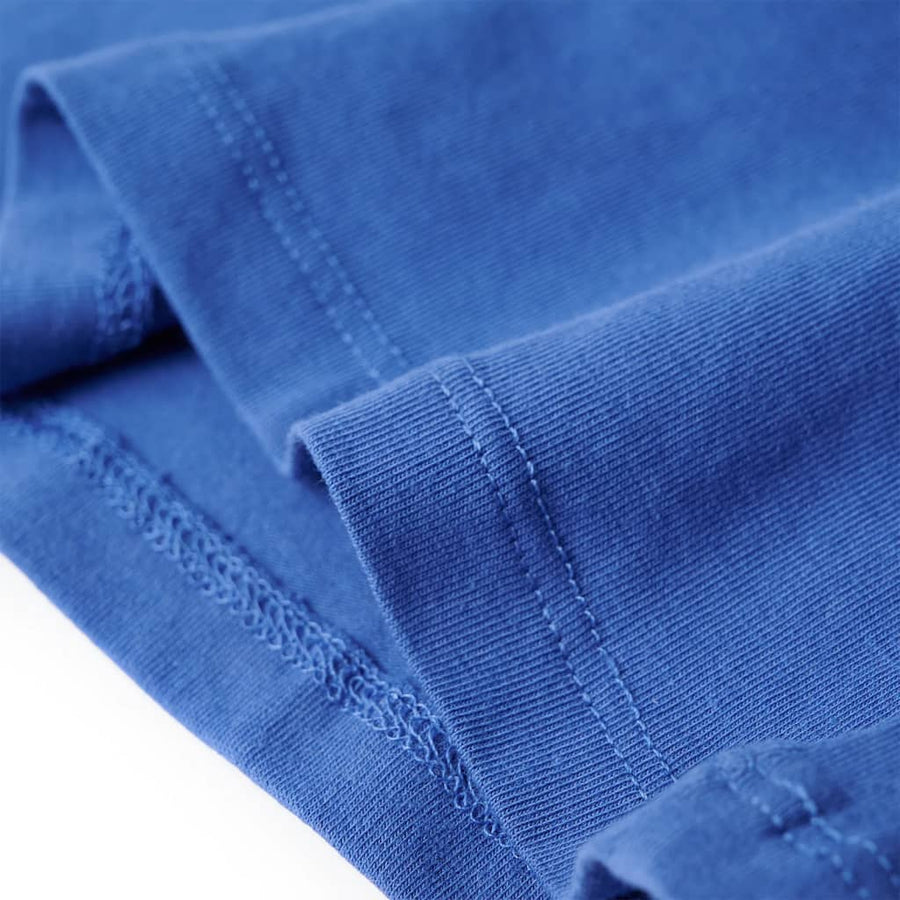 Kindershirt 104 kobaltblauw Blauw 104