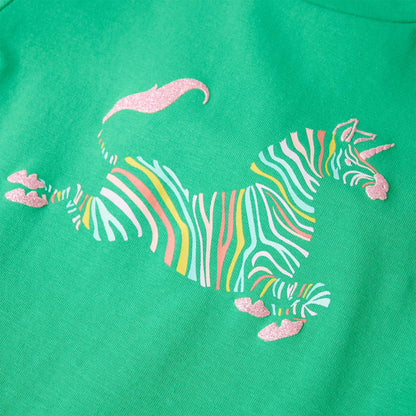 Kindershirt 140 groen Groen 140