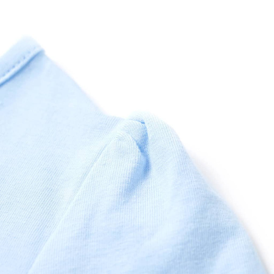 Kindershirt 128 lichtblauw Blauw 128