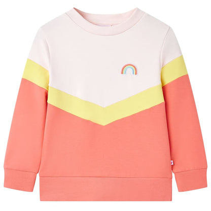 Kindertrui 128 zachtroze 128