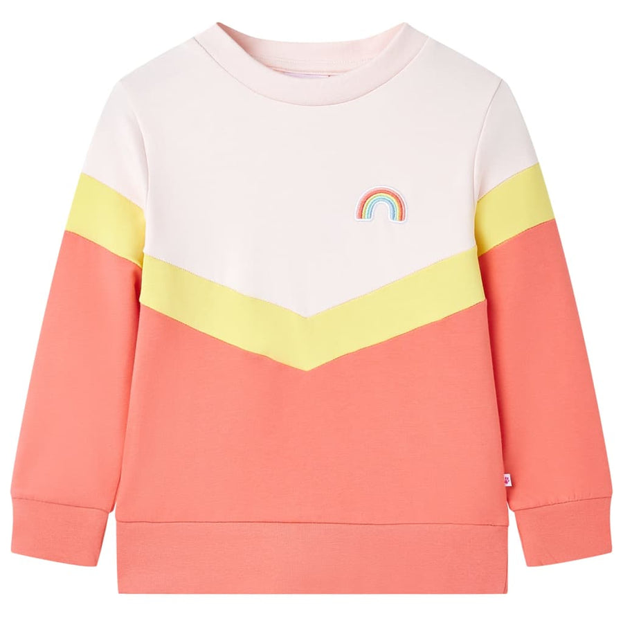 Kindertrui 128 zachtroze 128